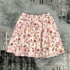 Beet World Girls Summer Bloom Cream Skirt Size 11-12Y NWT‎ ($46)